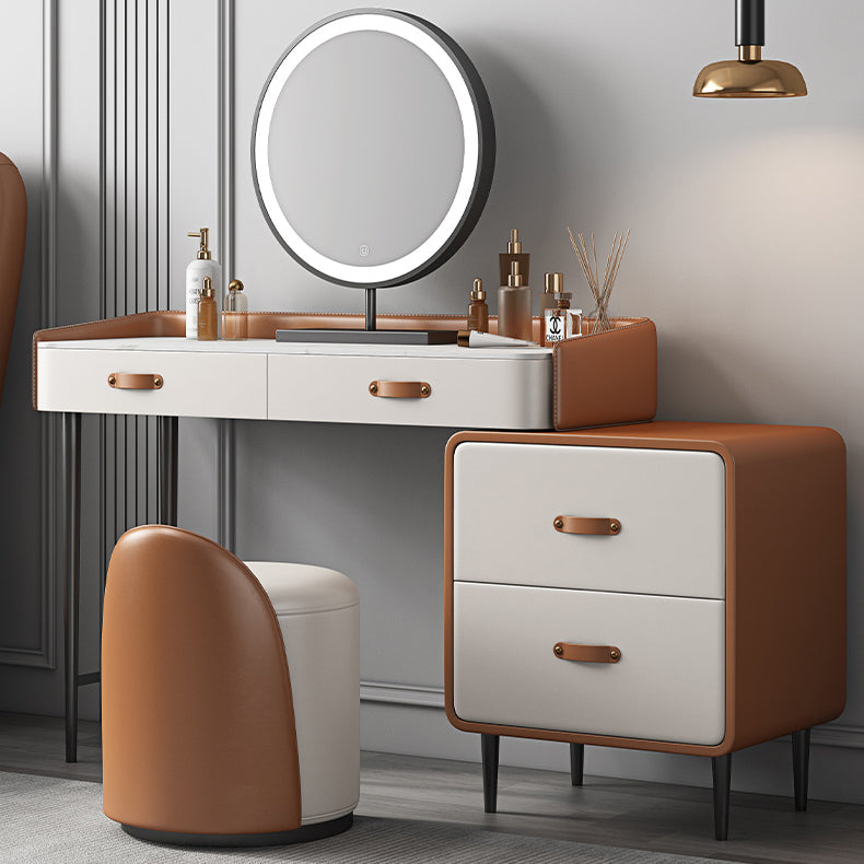 Tavolo da toeletta in legno in legno in legno massiccio in legno in legno massiccio top in pietra