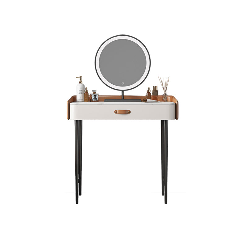 Tavolo da toeletta in legno in legno in legno massiccio in legno in legno massiccio top in pietra