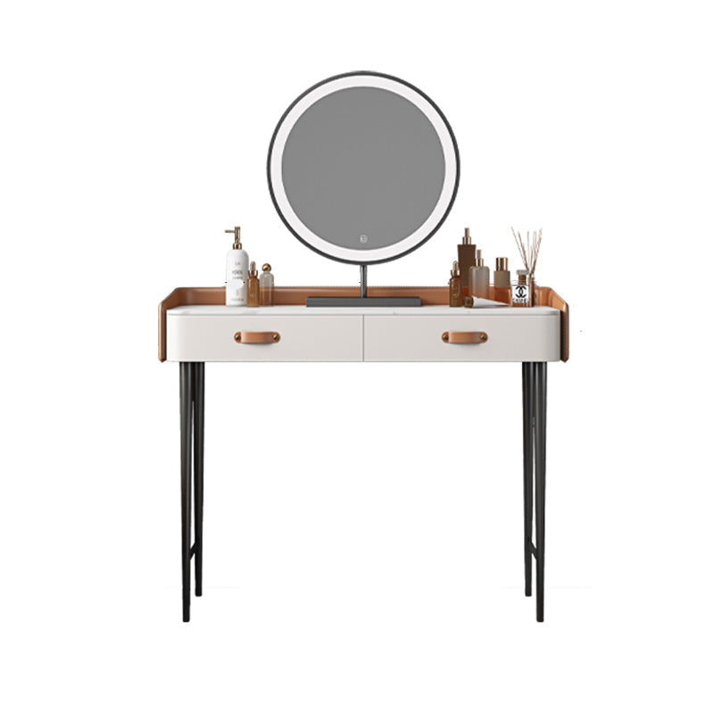 Tavolo da toeletta in legno in legno in legno massiccio in legno in legno massiccio top in pietra