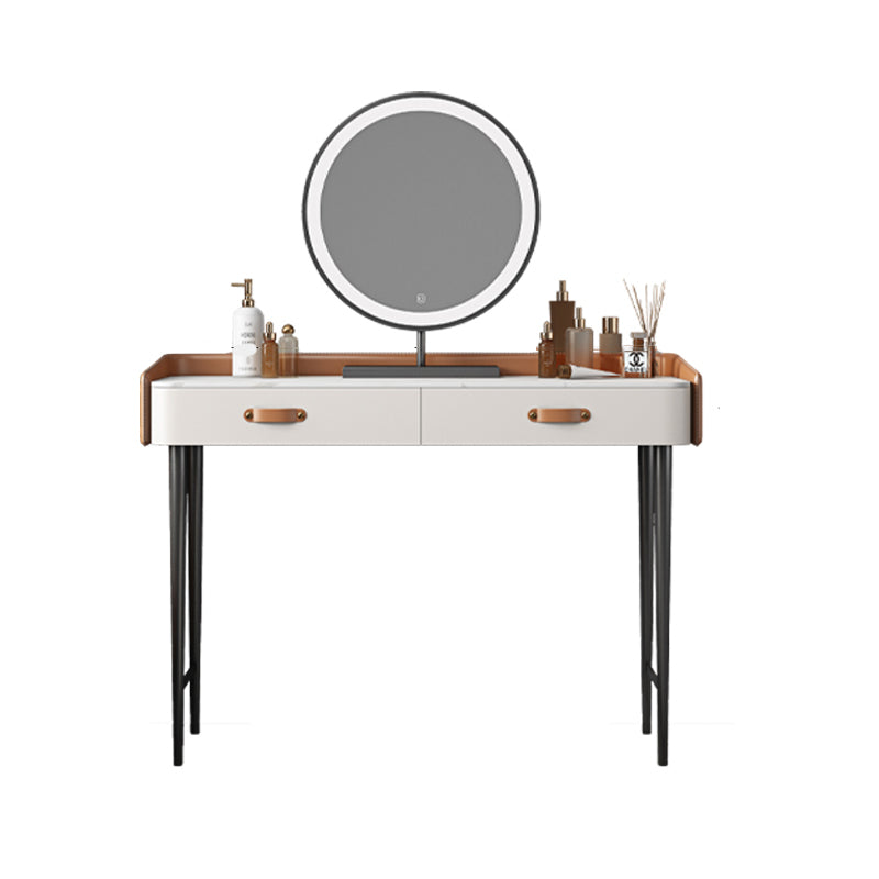 Tavolo da toeletta in legno in legno in legno massiccio in legno in legno massiccio top in pietra