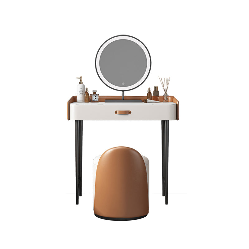 Tavolo da toeletta in legno in legno in legno massiccio in legno in legno massiccio top in pietra