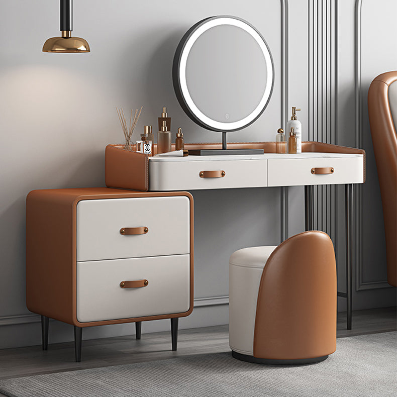 Tavolo da toeletta in legno in legno in legno massiccio in legno in legno massiccio top in pietra