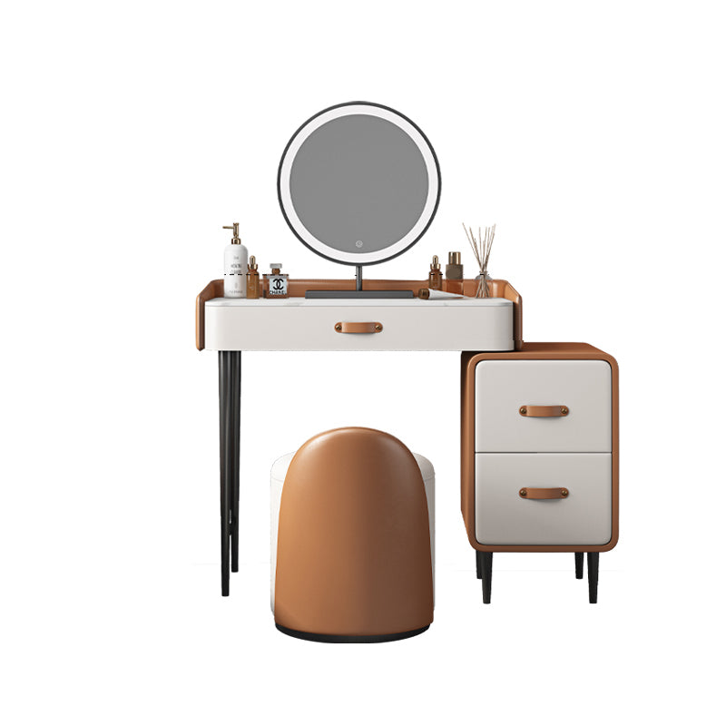 Tavolo da toeletta in legno in legno in legno massiccio in legno in legno massiccio top in pietra