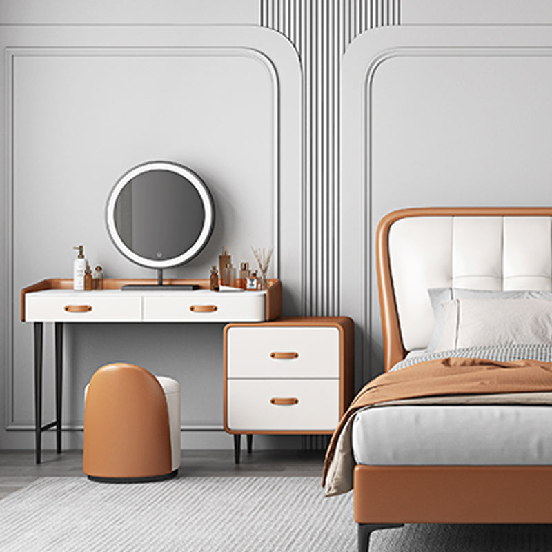 Tavolo da toeletta in legno in legno in legno massiccio in legno in legno massiccio top in pietra