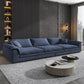 Contemporary Settee Living Room Pillow Top Arm Pillows Seating