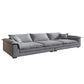 Contemporary Settee Living Room Pillow Top Arm Pillows Seating