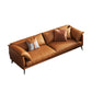 Vintage Living Room Settee Pillow Top Arm Pillows Orange Sofa Clearhalo 'furn' 'furn_sofas' 'Furniture' 'Living Room Furniture' 'Sofa' 'sofas' 6551903