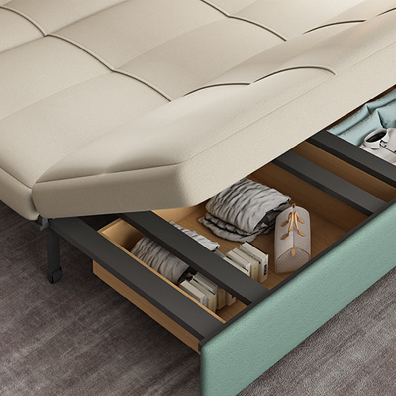 悲惨なソファベッドフェイクレザー耐水性睡眠剤ソファ貯蔵庫はありません