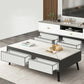 Stone Rectangle Contemporary Coffee Table 4 Legs Coffee Table Clearhalo 'Coffee & Accent Tables' 'Coffee Tables' 'coffee_tables' 'furn' 'furn_coffee_tables' 'Furniture' 'Living Room Furniture' 6552200