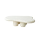 Modern 4 Legs Cocktail Table Wood Free Form Coffee Cocktail Table Beige Clearhalo 'Coffee & Accent Tables' 'Coffee Tables' 'coffee_tables' 'furn' 'furn_coffee_tables' 'Furniture' 'Living Room Furniture' 6552271