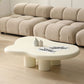 Modern 4 Legs Cocktail Table Wood Free Form Coffee Cocktail Table Clearhalo 'Coffee & Accent Tables' 'Coffee Tables' 'coffee_tables' 'furn' 'furn_coffee_tables' 'Furniture' 'Living Room Furniture' 6552272