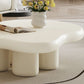 Modern 4 Legs Cocktail Table Wood Free Form Coffee Cocktail Table Clearhalo 'Coffee & Accent Tables' 'Coffee Tables' 'coffee_tables' 'furn' 'furn_coffee_tables' 'Furniture' 'Living Room Furniture' 6552275
