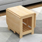Contemporary Natural Rectangle Coffee Table Single Folding Cocktail Table Clearhalo 'Coffee & Accent Tables' 'Coffee Tables' 'coffee_tables' 'furn' 'furn_coffee_tables' 'Furniture' 'Living Room Furniture' 6552300