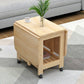 Contemporary Natural Rectangle Coffee Table Single Folding Cocktail Table Clearhalo 'Coffee & Accent Tables' 'Coffee Tables' 'coffee_tables' 'furn' 'furn_coffee_tables' 'Furniture' 'Living Room Furniture' 6552308