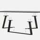 Stone Contemporary Coffee Table Standard Single Cocktail Table