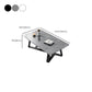 Stone Contemporary Coffee Table Standard Single Cocktail Table