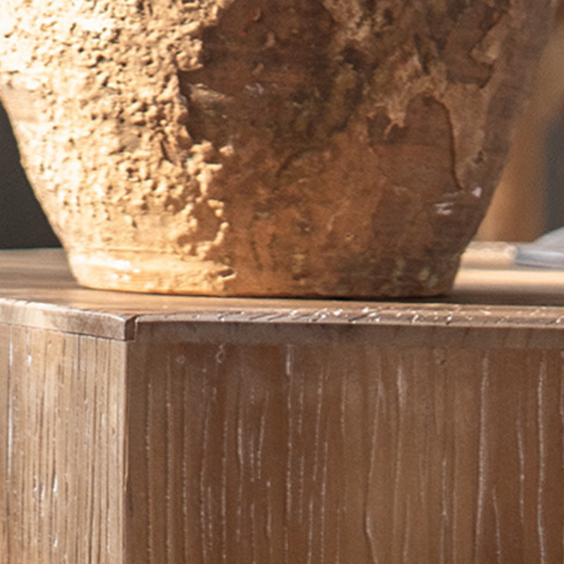 Contemporary Solid Wood Coffee Table Medium Wood Solid Coffee Table Clearhalo 'Coffee & Accent Tables' 'Coffee Tables' 'coffee_tables' 'furn' 'furn_coffee_tables' 'Furniture' 'Living Room Furniture' 6552422