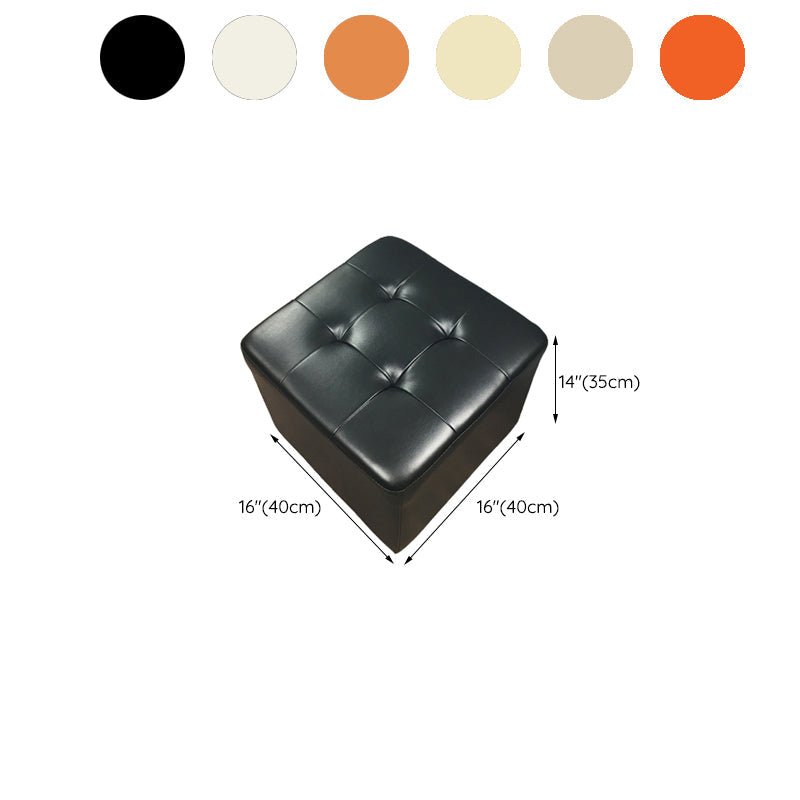 Ottoman moderno di mezza secolo POUF GENUINA INCONTRA INCONTRO PERATTO PIANO