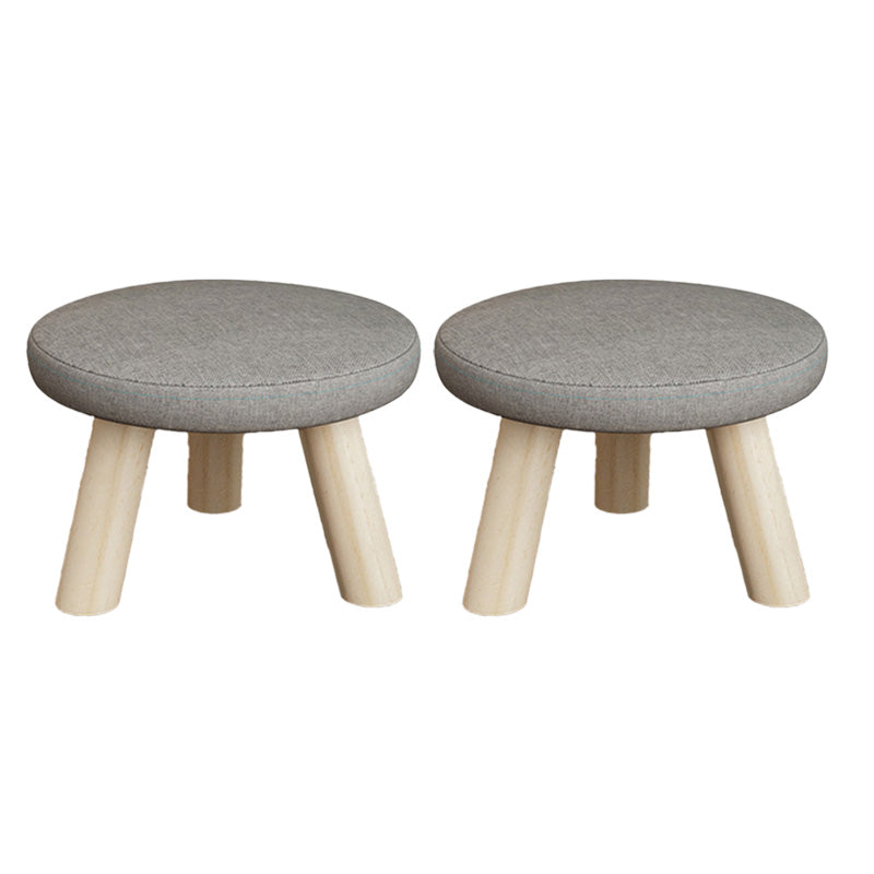 Baumwollwäsche -Osmanische Holzrahmen Ganzfarbene zeitgenössische Polsteromanen