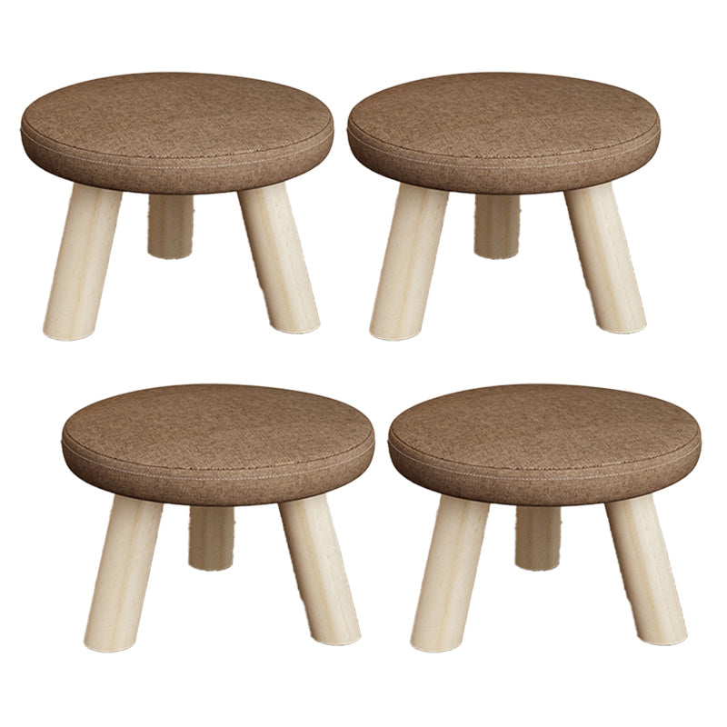 Baumwollwäsche -Osmanische Holzrahmen Ganzfarbene zeitgenössische Polsteromanen