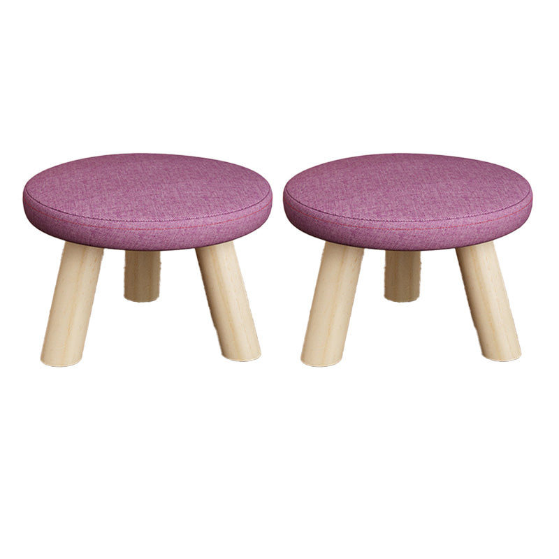 Baumwollwäsche -Osmanische Holzrahmen Ganzfarbene zeitgenössische Polsteromanen