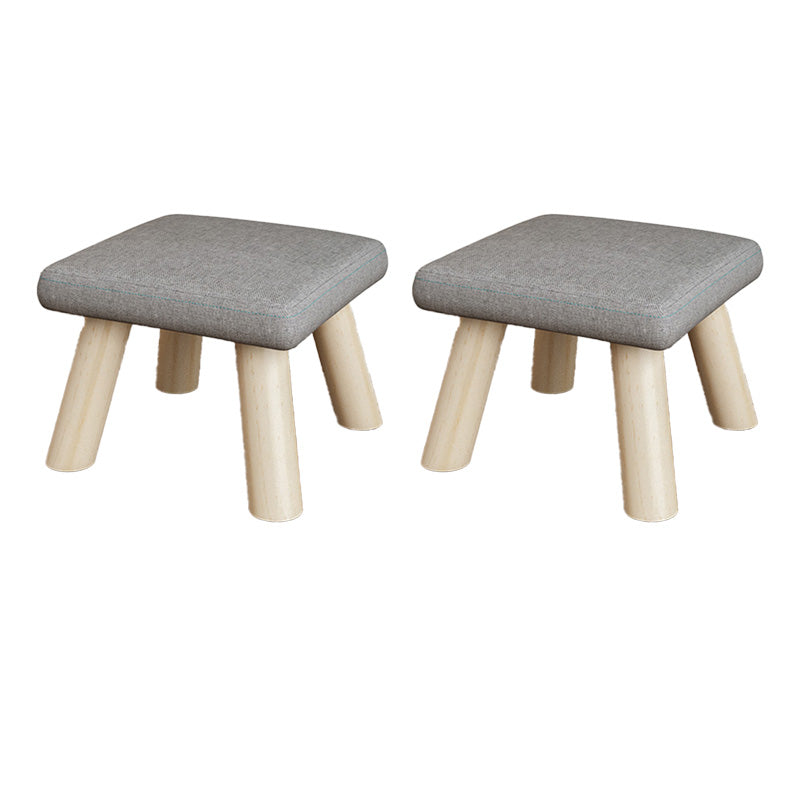 Baumwollwäsche -Osmanische Holzrahmen Ganzfarbene zeitgenössische Polsteromanen