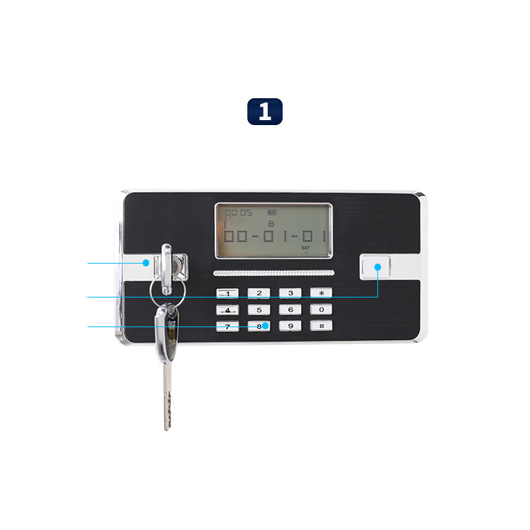 Zeitgenössische Aktenschränke Stahlrahmen vertikale Aktenschränke mit Lock Office