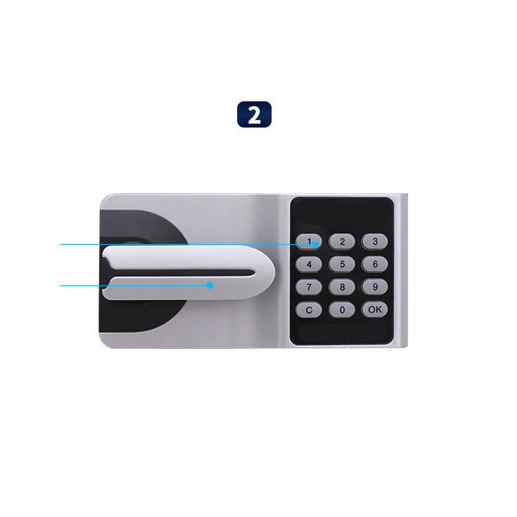 Zeitgenössische Aktenschränke Stahlrahmen vertikale Aktenschränke mit Lock Office