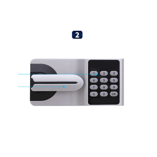 Archivos contemporáneos Archives verticales de marco de acero con Oficina de bloqueo