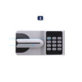 Zeitgenössische Aktenschränke Stahlrahmen vertikale Aktenschränke mit Lock Office