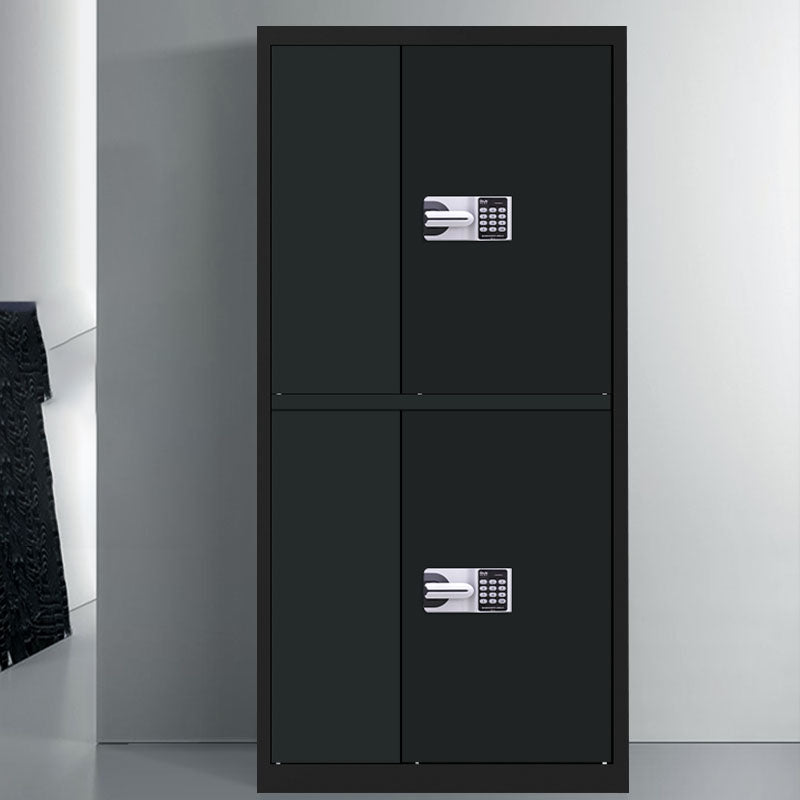 Classic Metal File Cabinet Vertical File Cabinet for Home Office Black 2 Clearhalo 'Filing Cabinets' 'filling_cabinets' 'furn' 'furn_filling_cabinets' 'Furniture' 'Office Furniture' 6555346