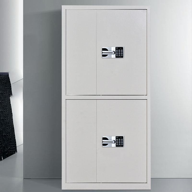 Classic Metal File Cabinet Vertical File Cabinet for Home Office Grey 2 Clearhalo 'Filing Cabinets' 'filling_cabinets' 'furn' 'furn_filling_cabinets' 'Furniture' 'Office Furniture' 6555347