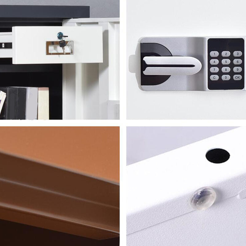 Classic Metal File Cabinet Vertical File Cabinet for Home Office Clearhalo 'Filing Cabinets' 'filling_cabinets' 'furn' 'furn_filling_cabinets' 'Furniture' 'Office Furniture' 6555353