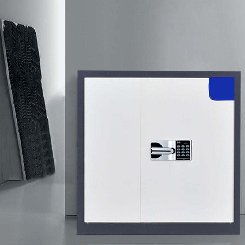 Classic Metal File Cabinet Vertical File Cabinet for Home Office White-Gray 1 Clearhalo 'Filing Cabinets' 'filling_cabinets' 'furn' 'furn_filling_cabinets' 'Furniture' 'Office Furniture' 6555358