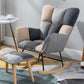 Modern Nursery Sofa Rocking Chair Indoor Rocking Chair with Ottoman Rocking Chair Gray Clearhalo 'Chairs & Seating' 'furn' 'furn_rocking_chairs' 'Furniture' 'Living Room Furniture' 'Rocking Chairs' 'rocking_chairs' 6555486