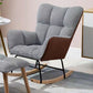 Modern Nursery Sofa Rocking Chair Indoor Rocking Chair with Ottoman Rocking Chair Tan Clearhalo 'Chairs & Seating' 'furn' 'furn_rocking_chairs' 'Furniture' 'Living Room Furniture' 'Rocking Chairs' 'rocking_chairs' 6555492