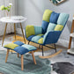 Modern Nursery Sofa Rocking Chair Indoor Rocking Chair with Ottoman Rocking Chair with Ottomans Blue Green Clearhalo 'Chairs & Seating' 'furn' 'furn_rocking_chairs' 'Furniture' 'Living Room Furniture' 'Rocking Chairs' 'rocking_chairs' 6555501