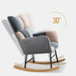 Modern Nursery Sofa Rocking Chair Indoor Rocking Chair with Ottoman Clearhalo 'Chairs & Seating' 'furn' 'furn_rocking_chairs' 'Furniture' 'Living Room Furniture' 'Rocking Chairs' 'rocking_chairs' 6555502