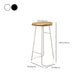 Wood Dining Stool Contemporary Backless Bar Stools with Footrest Clearhalo 'Bar Furniture' 'Bar Stools' 'bar_stools' 'furn' 'furn_bar_stools' 'Furniture' 'Kitchen & Dining Furniture' 6555878