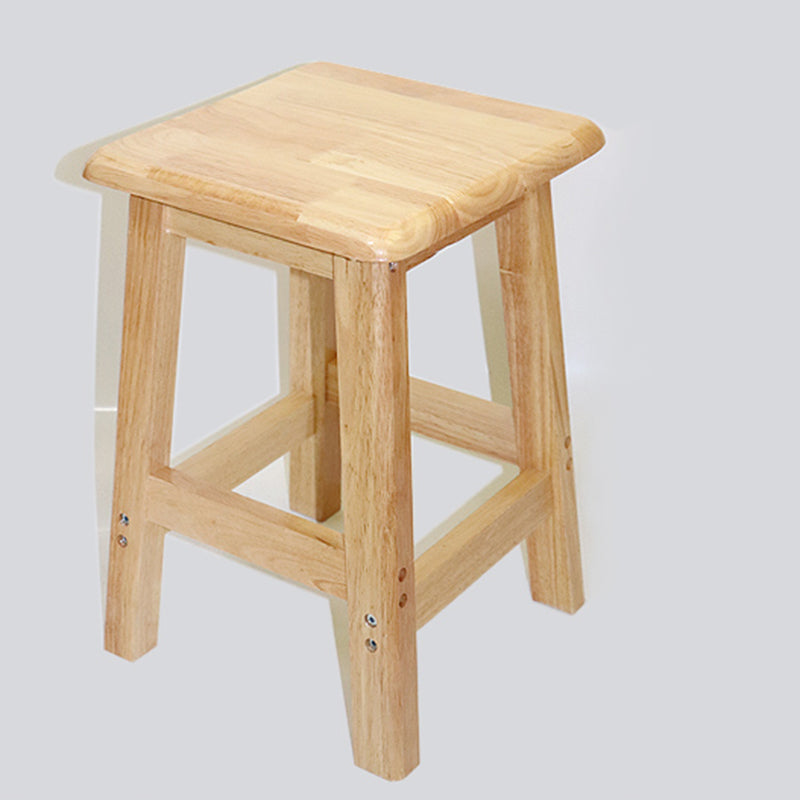 Industrial Solid Wood Bar Stool Backless Counter Stool for Restaurant Clearhalo 'Bar Furniture' 'Bar Stools' 'bar_stools' 'furn' 'furn_bar_stools' 'Furniture' 'Kitchen & Dining Furniture' 6555886