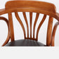 Industrial Armed Bar Stools Oak Wood Dining Stool with Footrest Clearhalo 'Bar Furniture' 'Bar Stools' 'bar_stools' 'furn' 'furn_bar_stools' 'Furniture' 'Kitchen & Dining Furniture' 6555977