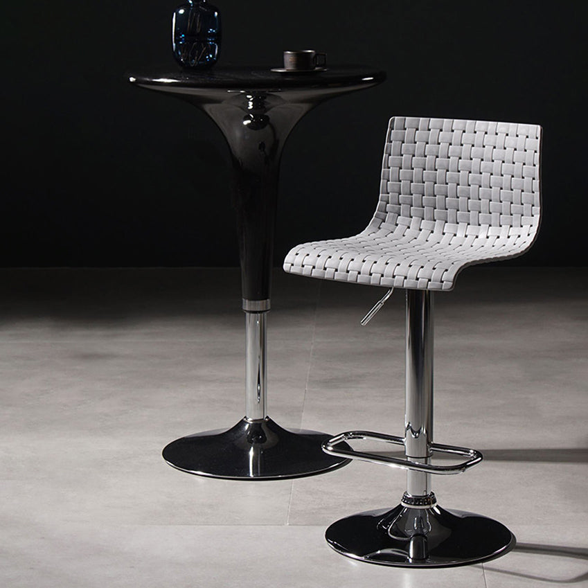 Plastic Bar Stool Adjustable Height Counter Stool for Bristol Clearhalo 'Bar Furniture' 'Bar Stools' 'bar_stools' 'furn' 'furn_bar_stools' 'Furniture' 'Kitchen & Dining Furniture' 6556355