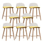 Indoor Glam Low Back Bar Stool Armless Metal and Plastic Bar Stool