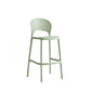 Industrial Armless Low Back Bar Stool Indoor Stackable Plastic Bar Stool Clearhalo 'Bar Furniture' 'Bar Stools' 'bar_stools' 'furn' 'furn_bar_stools' 'Furniture' 'Kitchen & Dining Furniture' 6556436