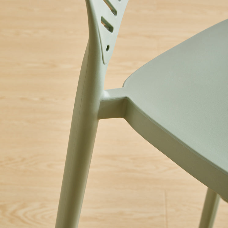 Industrial Armless Low Back Bar Stool Indoor Stackable Plastic Bar Stool Clearhalo 'Bar Furniture' 'Bar Stools' 'bar_stools' 'furn' 'furn_bar_stools' 'Furniture' 'Kitchen & Dining Furniture' 6556439