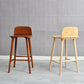 Ash Solid Wood Bar Stool Counter Height Indoor Industrial Armless Stool Clearhalo 'Bar Furniture' 'Bar Stools' 'bar_stools' 'furn' 'furn_bar_stools' 'Furniture' 'Kitchen & Dining Furniture' 6556494