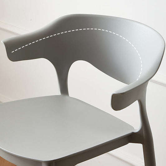 Sgabello da bar in plastica in plastica in plastica interno sgabello da bar lombare impilabile