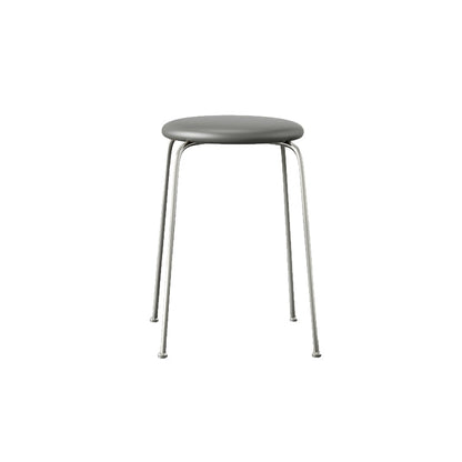 Contemporary Indoor Metal Bar Stool Backless Upholstered Bar Stool