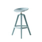 Low Back Plastic Swivel Bar Stool Industrial Armless Stool for Living Room Clearhalo 'Bar Furniture' 'Bar Stools' 'bar_stools' 'furn' 'furn_bar_stools' 'Furniture' 'Kitchen & Dining Furniture' 6557158