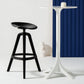 Low Back Plastic Swivel Bar Stool Industrial Armless Stool for Living Room Clearhalo 'Bar Furniture' 'Bar Stools' 'bar_stools' 'furn' 'furn_bar_stools' 'Furniture' 'Kitchen & Dining Furniture' 6557166